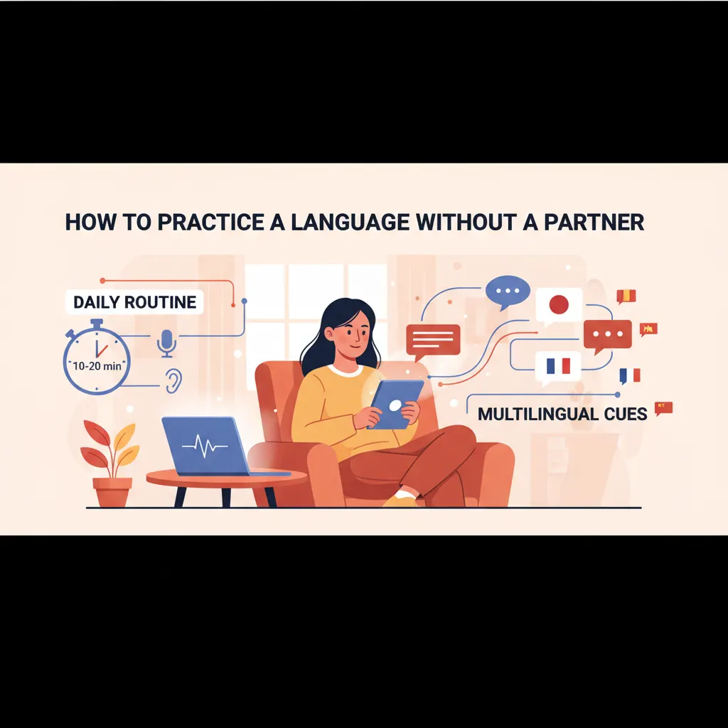 How to Practice a Language Without a Partner